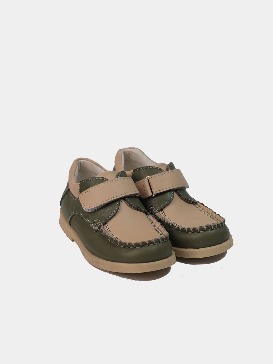 Children's moccasins made of genuine leather