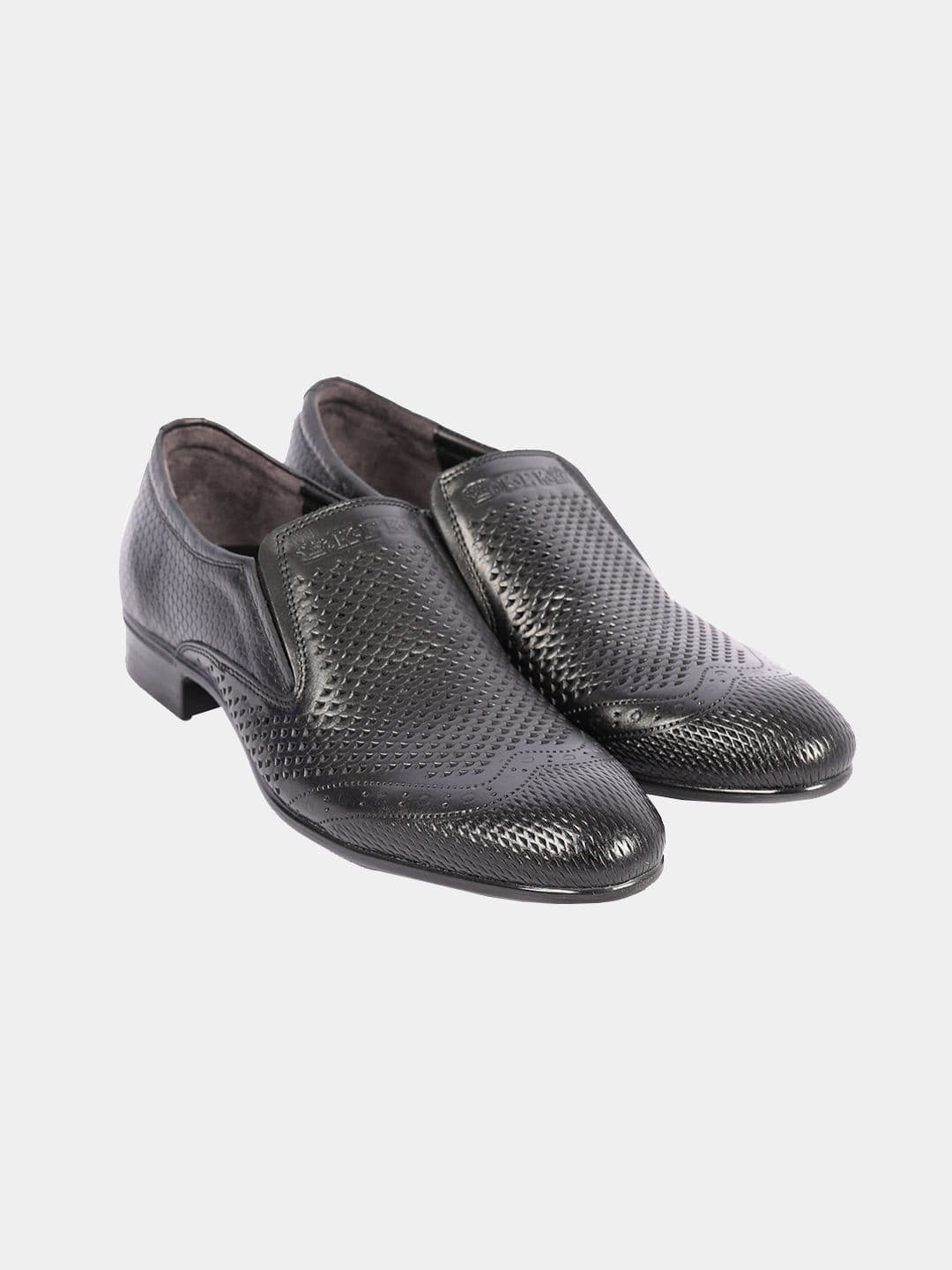 Leather summer shoes for men