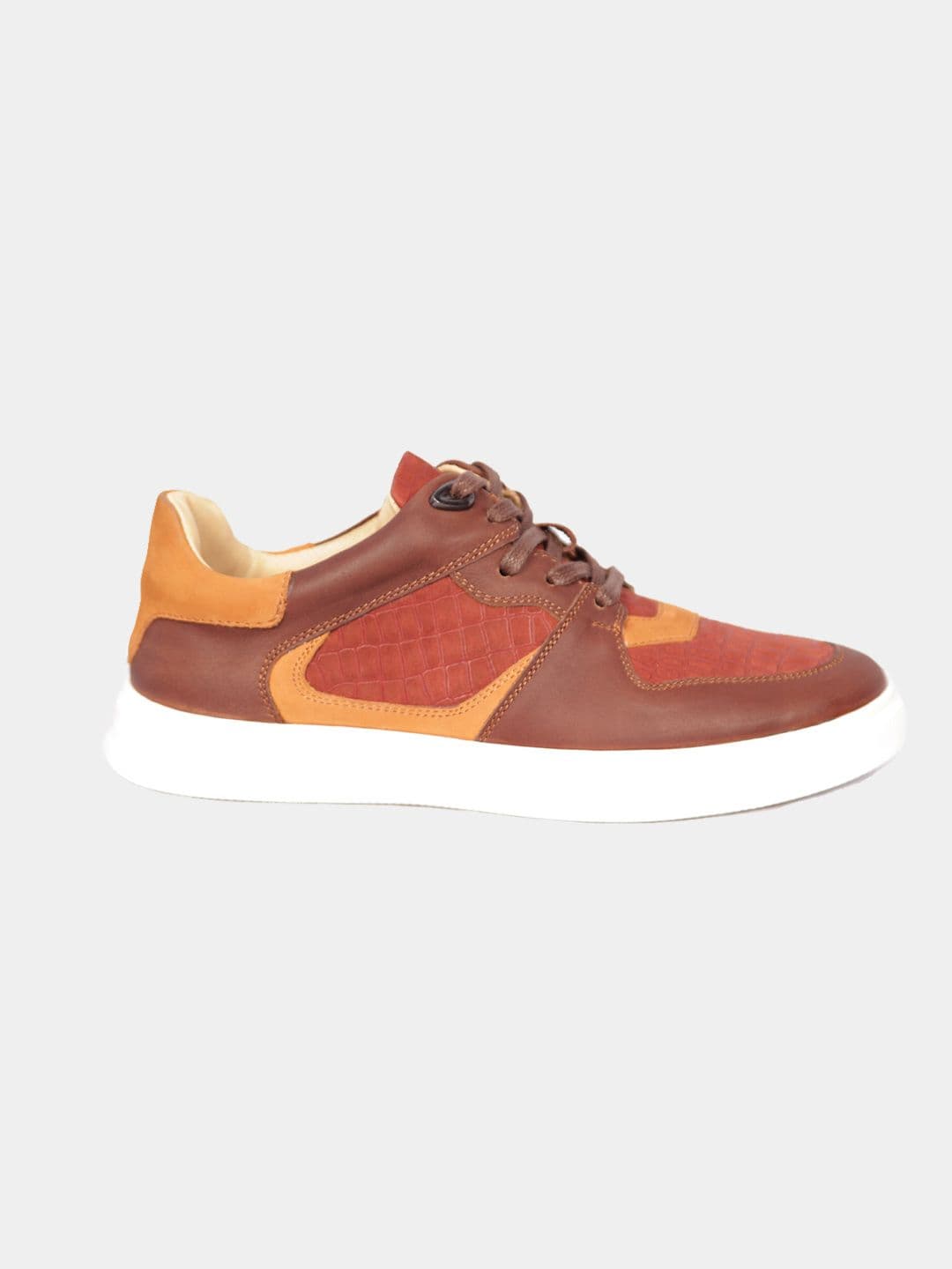 Tabiiy charmdan erkaklar krossovkalari view 4