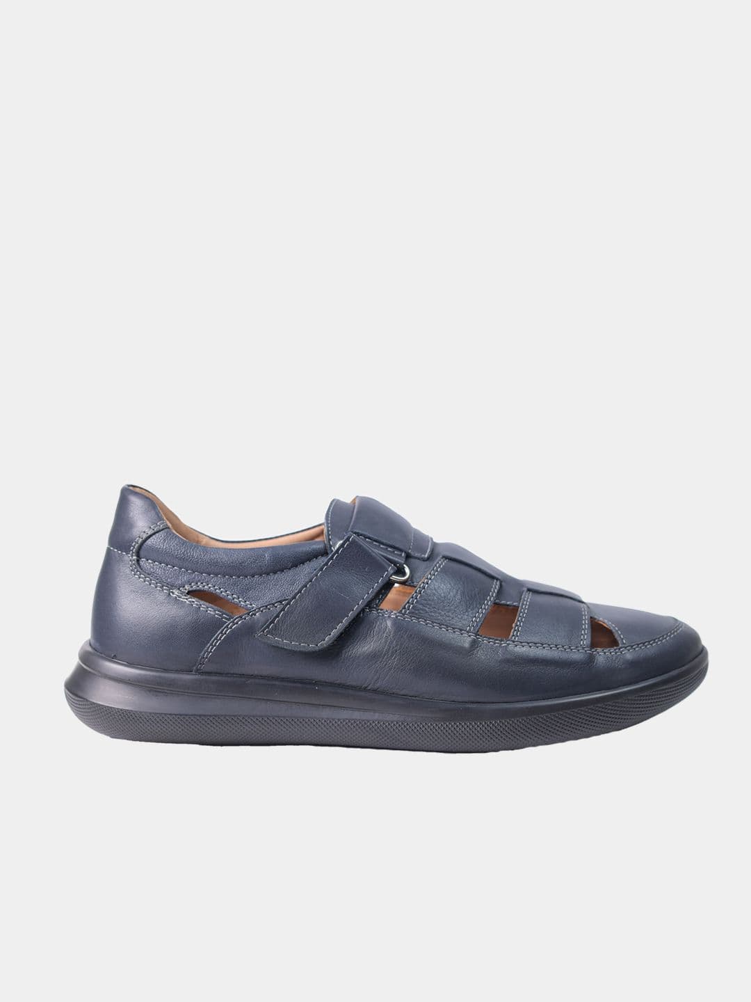 Leather summer sandals for men KFK-05-M2310 view 4