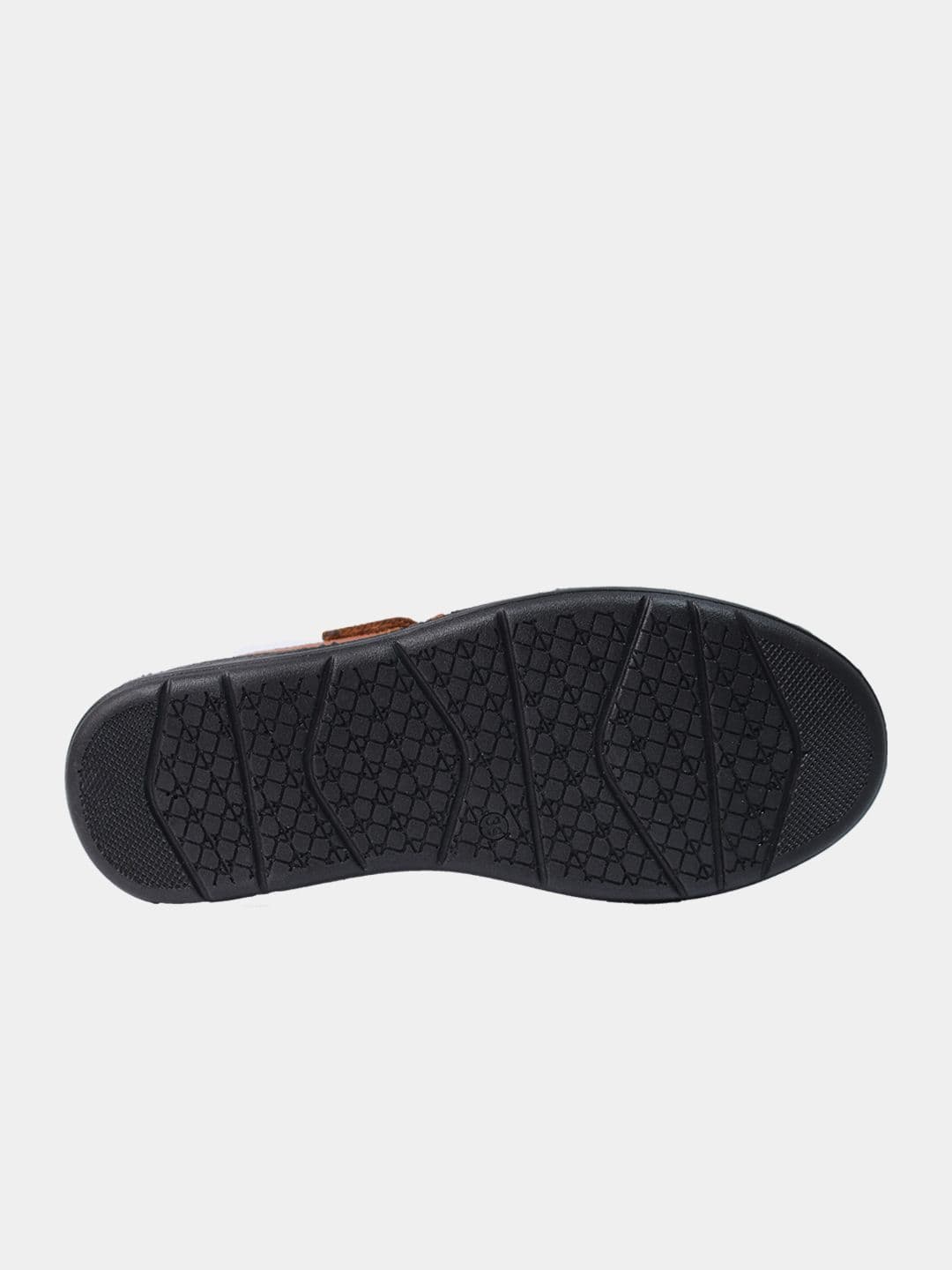 Erkaklar tabiiy charm mokasini view 5