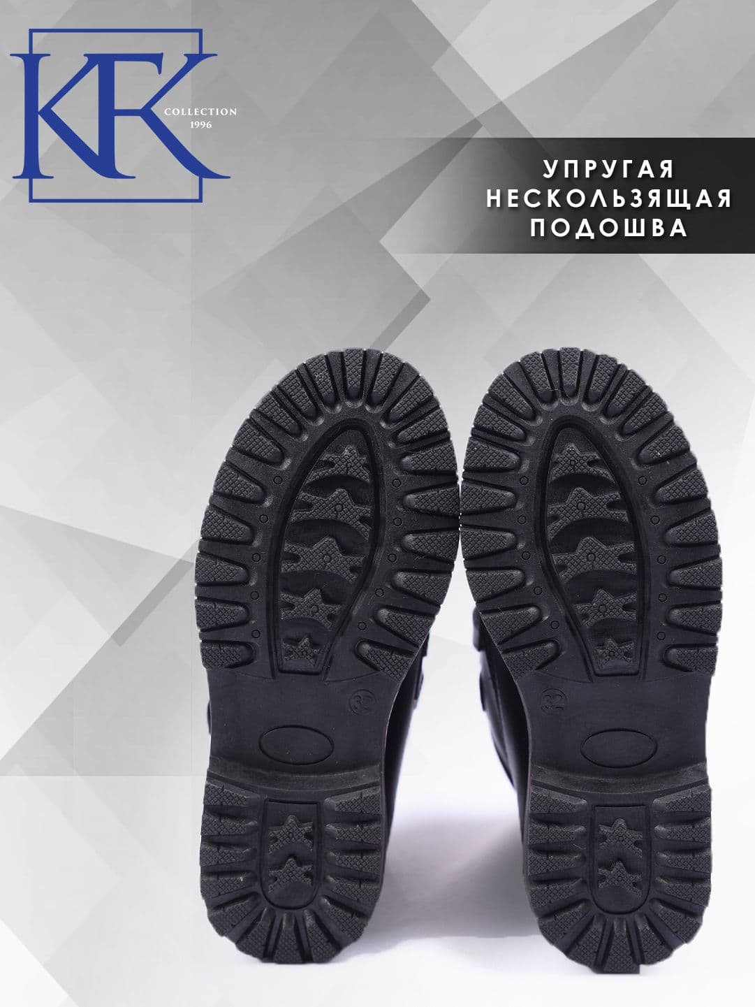 Детские ботинки для мальчиков и девочек KFK, на меху, с нескользящей подошвой view 4